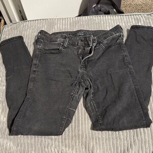 American Eagle Outfitters Dark Gray Skinny Jeans
